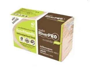 กระดาษเช็ดมือสีธรรมชาติ วี-โฟลด์ 2 ชั้น 250แผ่น (1*24)