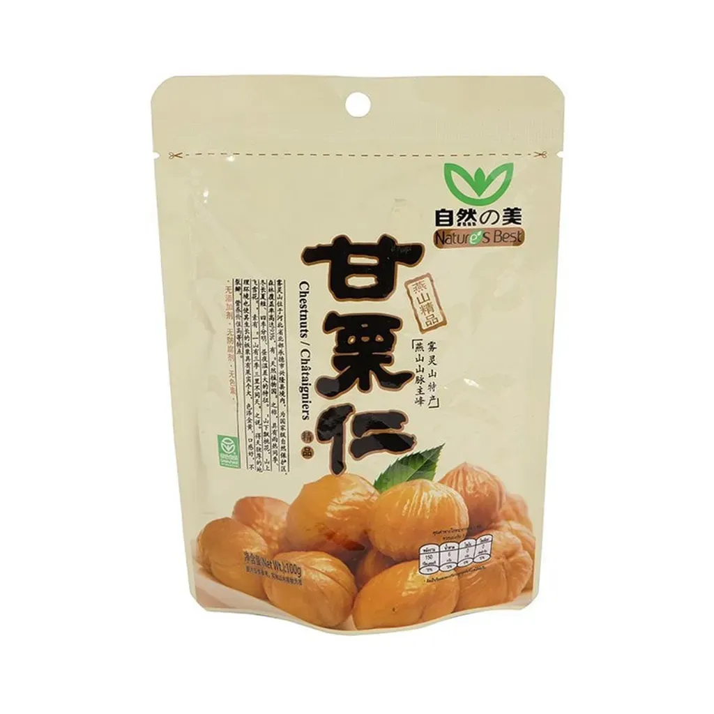 พิเศษ เนเจอร์ เบสท์ เมล็ดเกาลัดคั่วกะเทาะเปลือก 100g. (1*50)