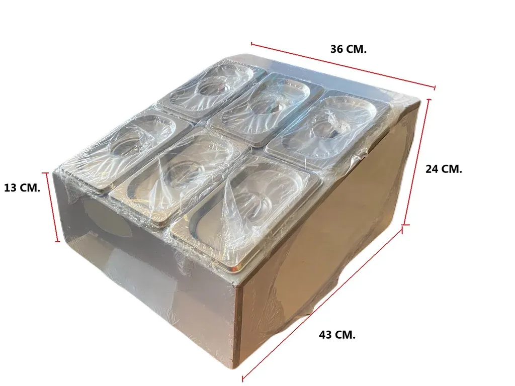 ที่ใส่อ่าง SL 2*3ช่อง (สำหรับอ่าง1/9)